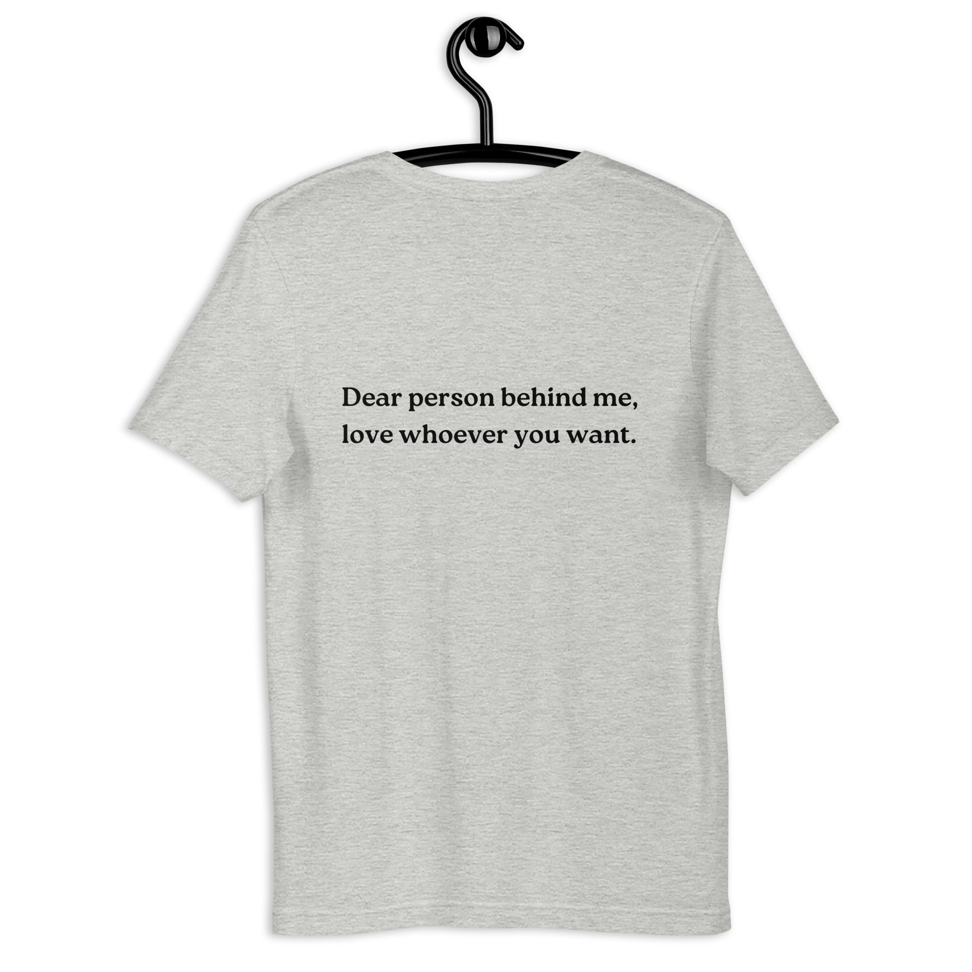 love whoever you want shirt grey