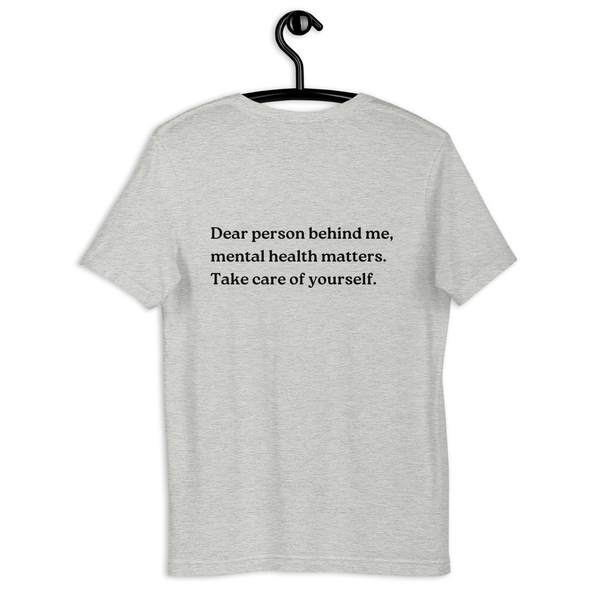 mental health matters grey shirt