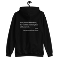 Dear Person Behind Me Original Hoodie