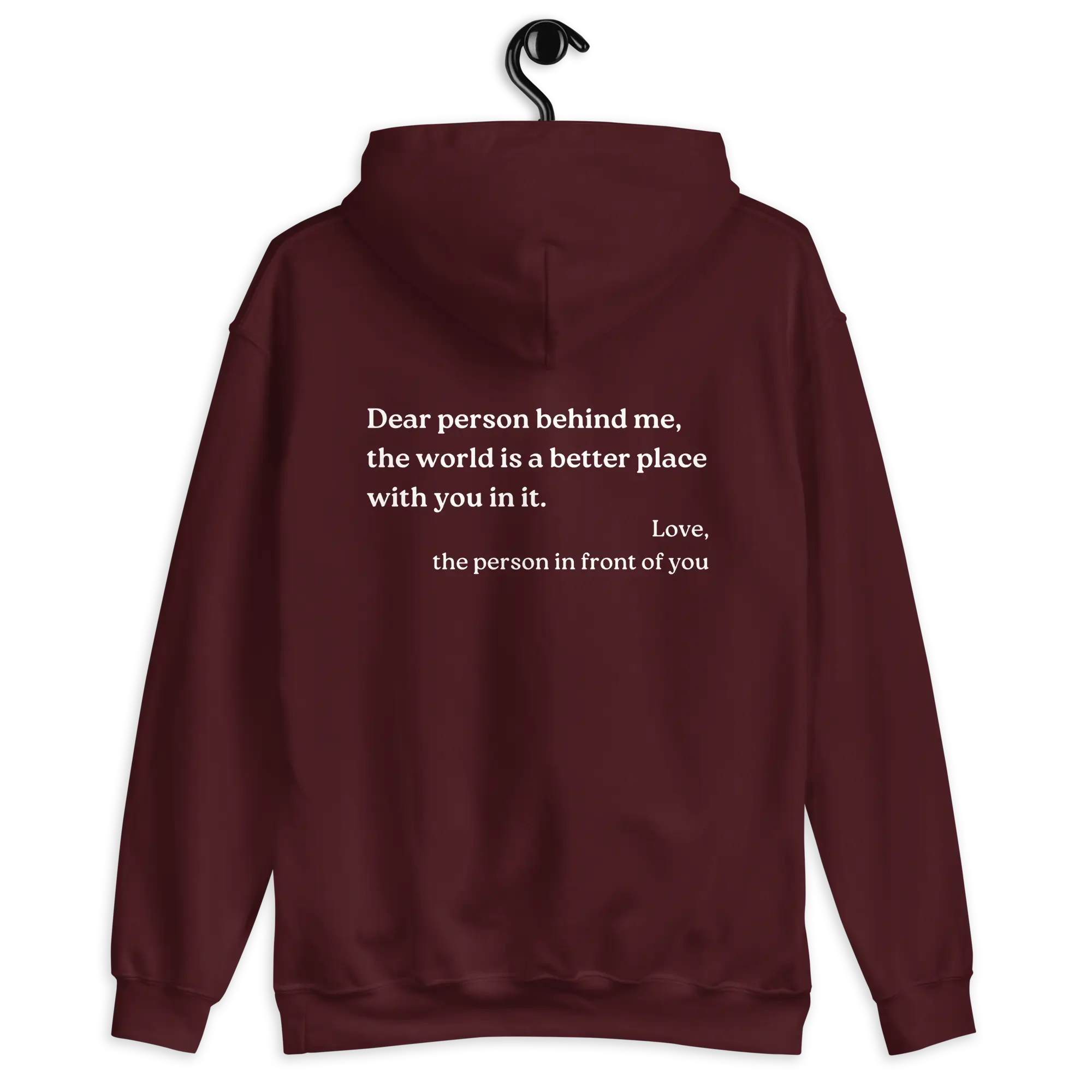 Dear Person Behind Me Original Hoodie