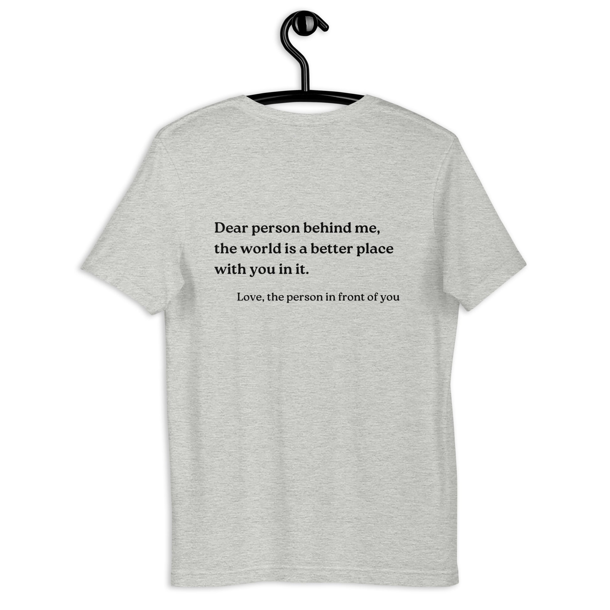 dear person behind me shirt athletic heather