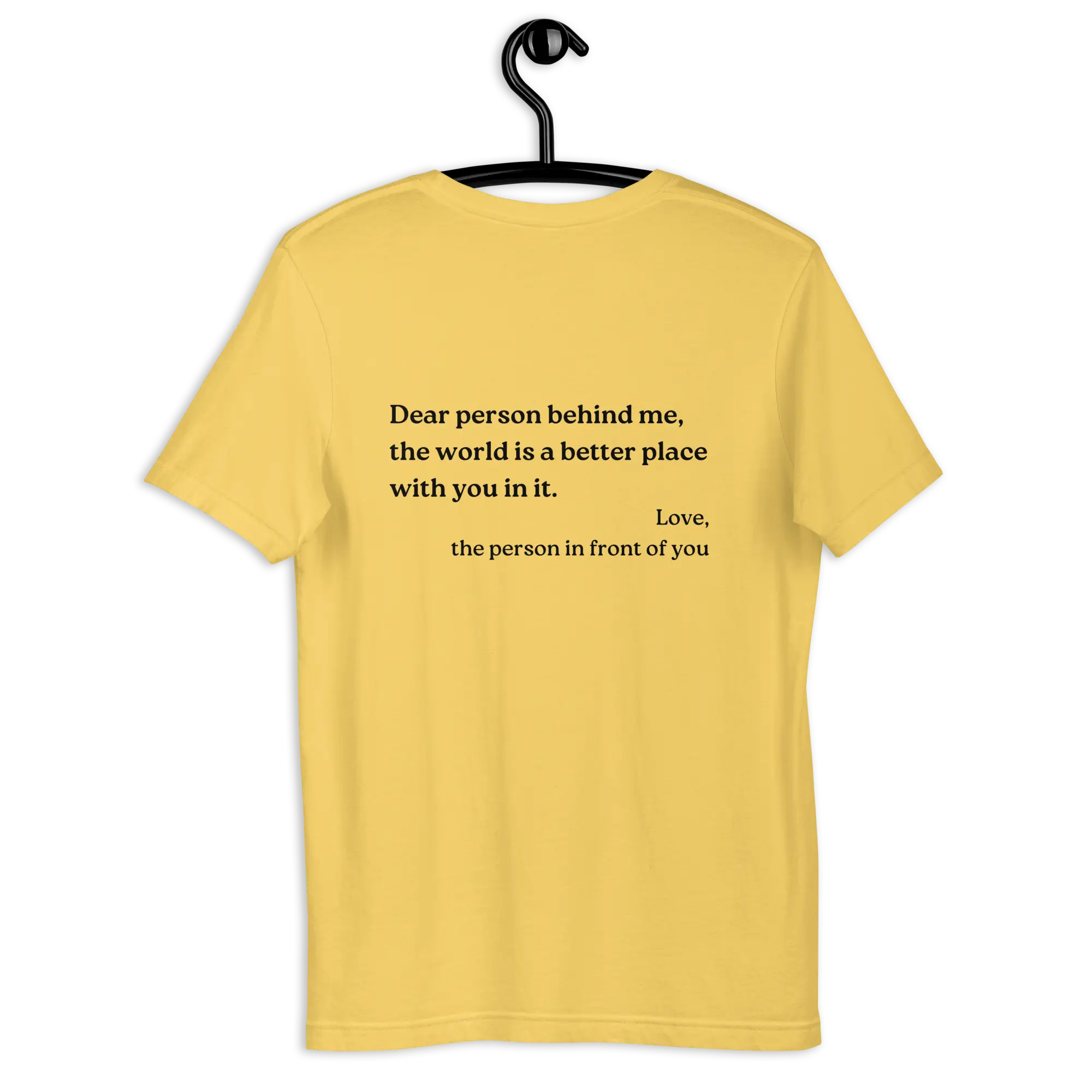 Dear Person Behind Me Original Shirt