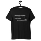 Dear Person Behind Me Original Shirt