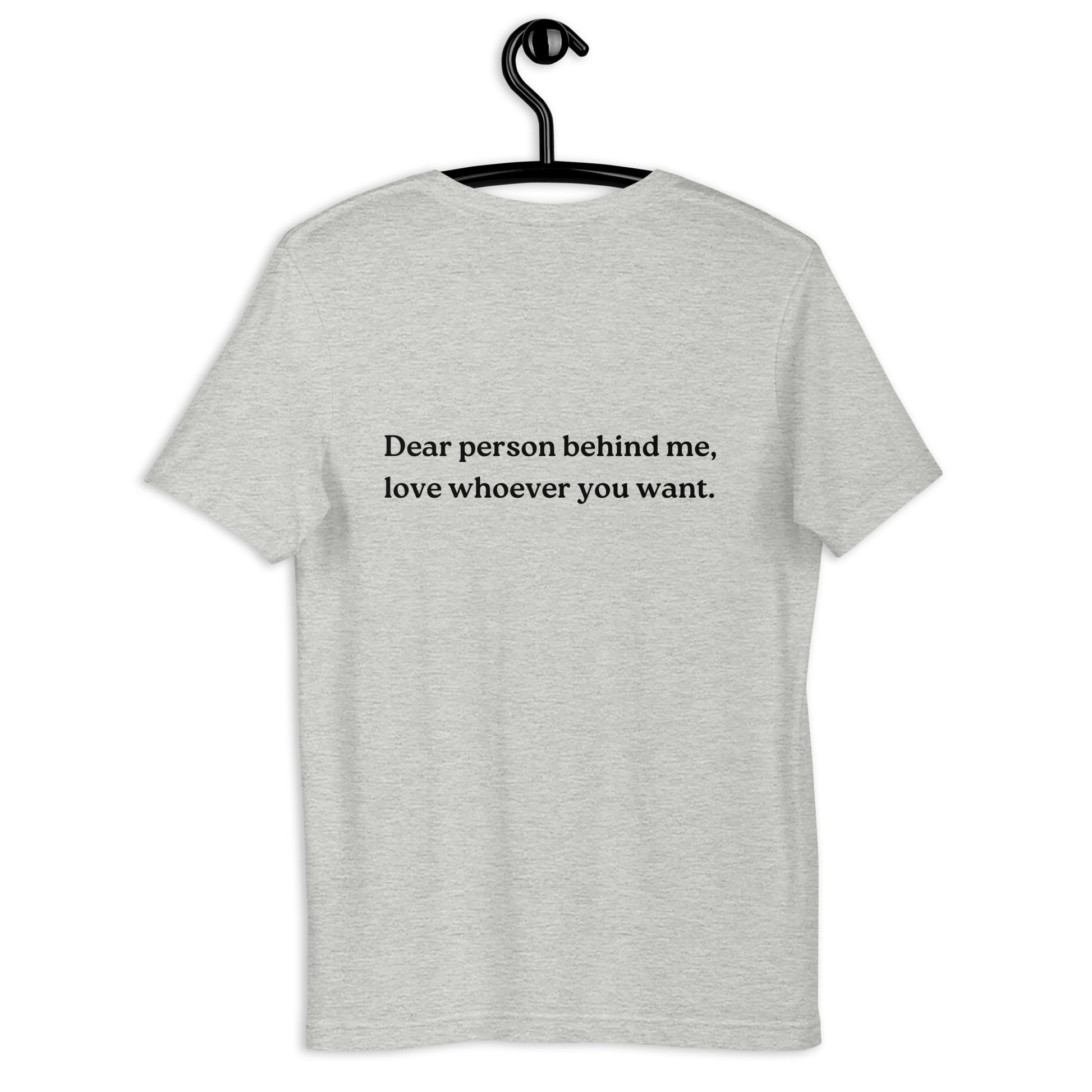 love whoever you want shirt grey