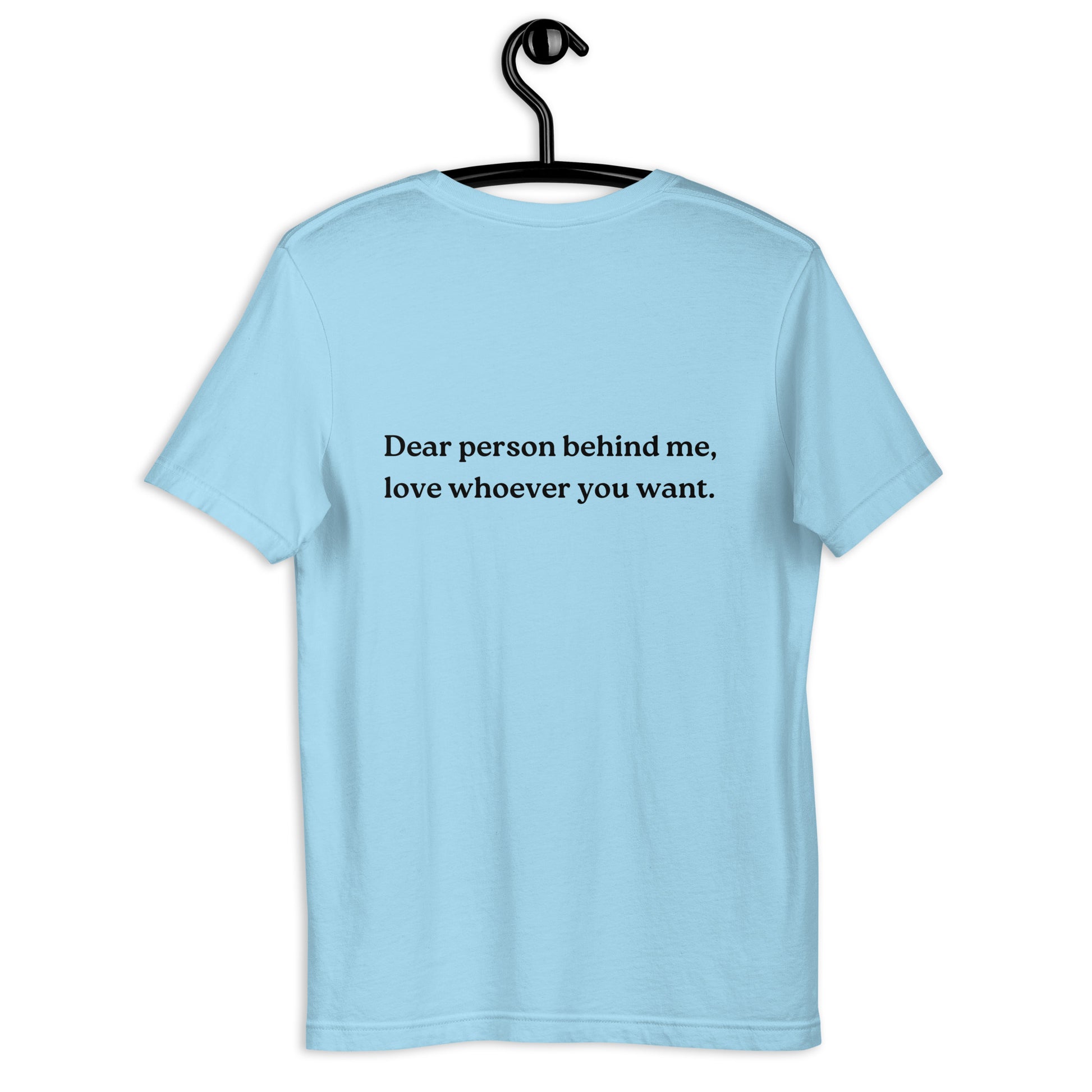 love whoever you want shirt light blue