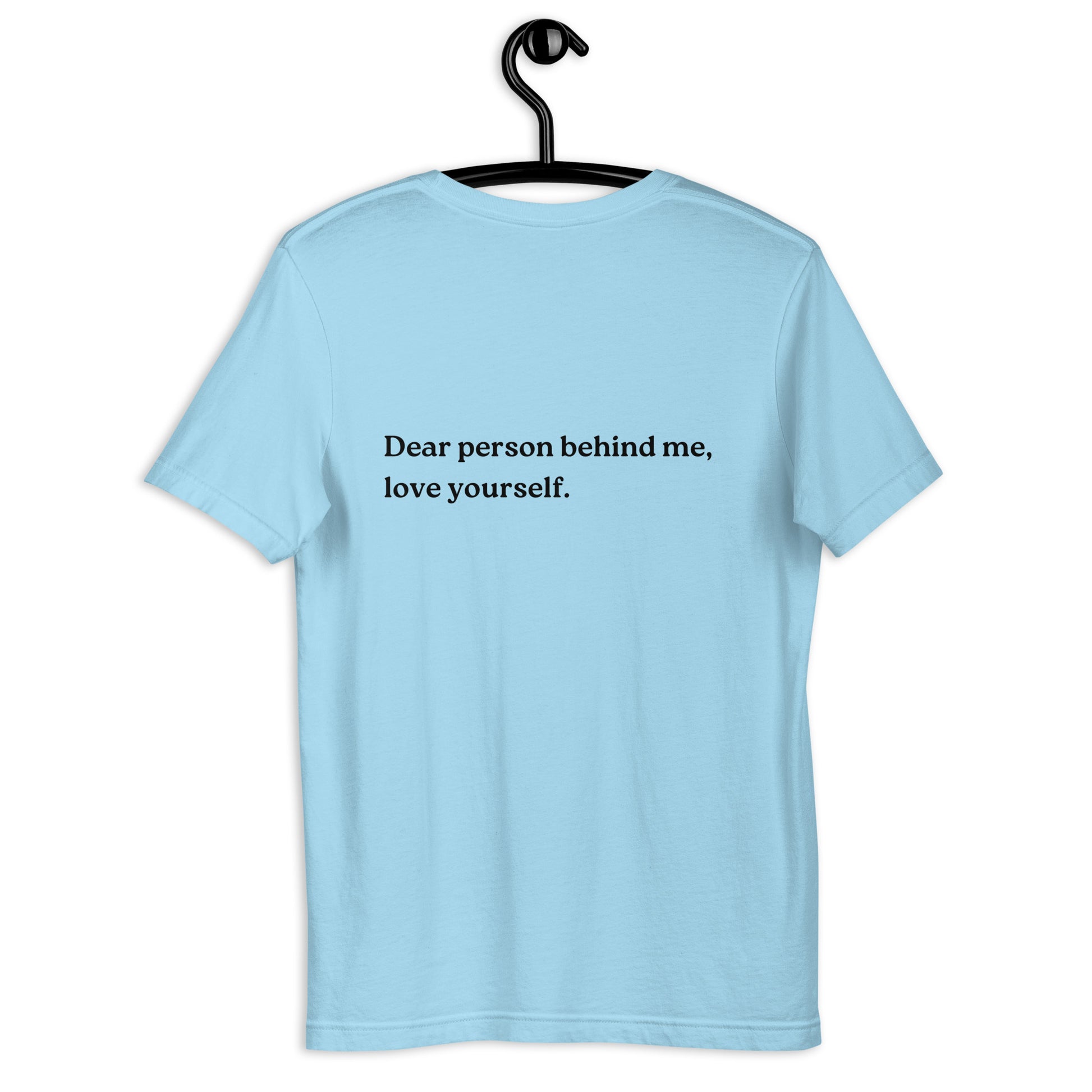 love yourself shirt light blue