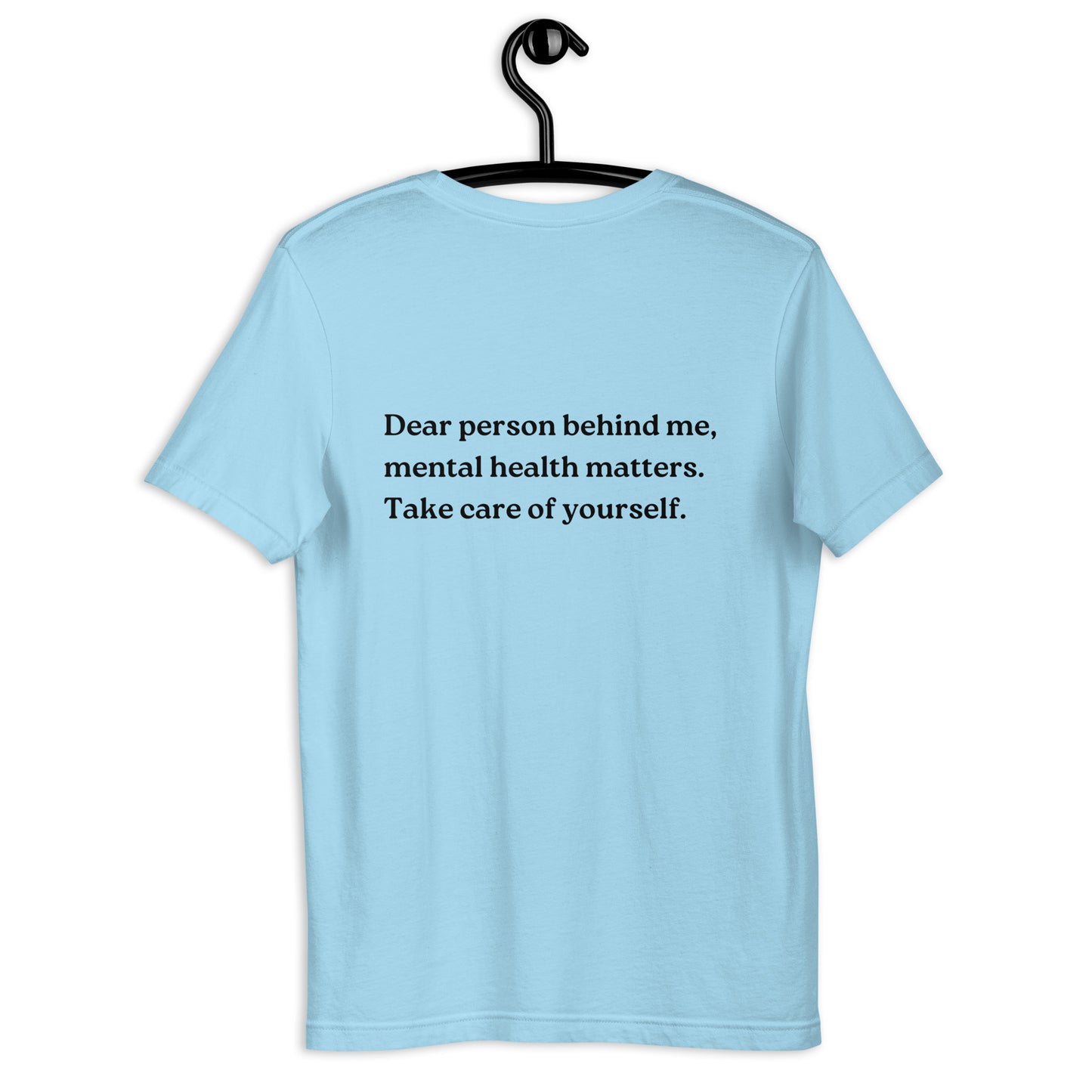 mental health matters ocean blue shirt