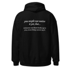someone out there looks up to you hoodie