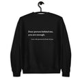 you are enough sweatshirt