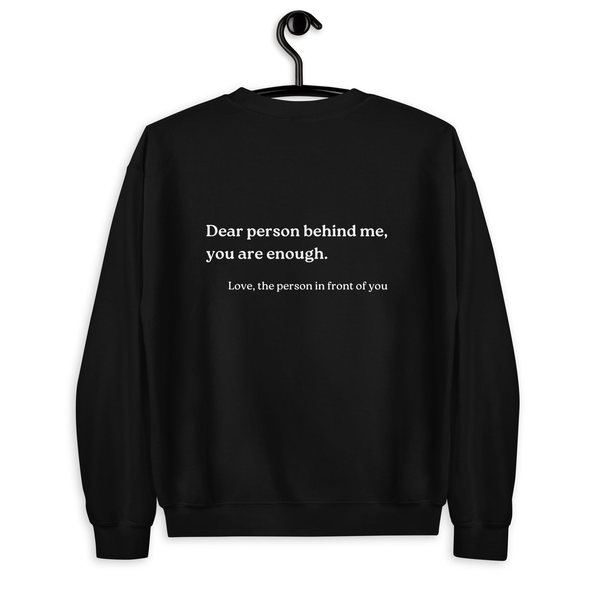you are enough sweatshirt