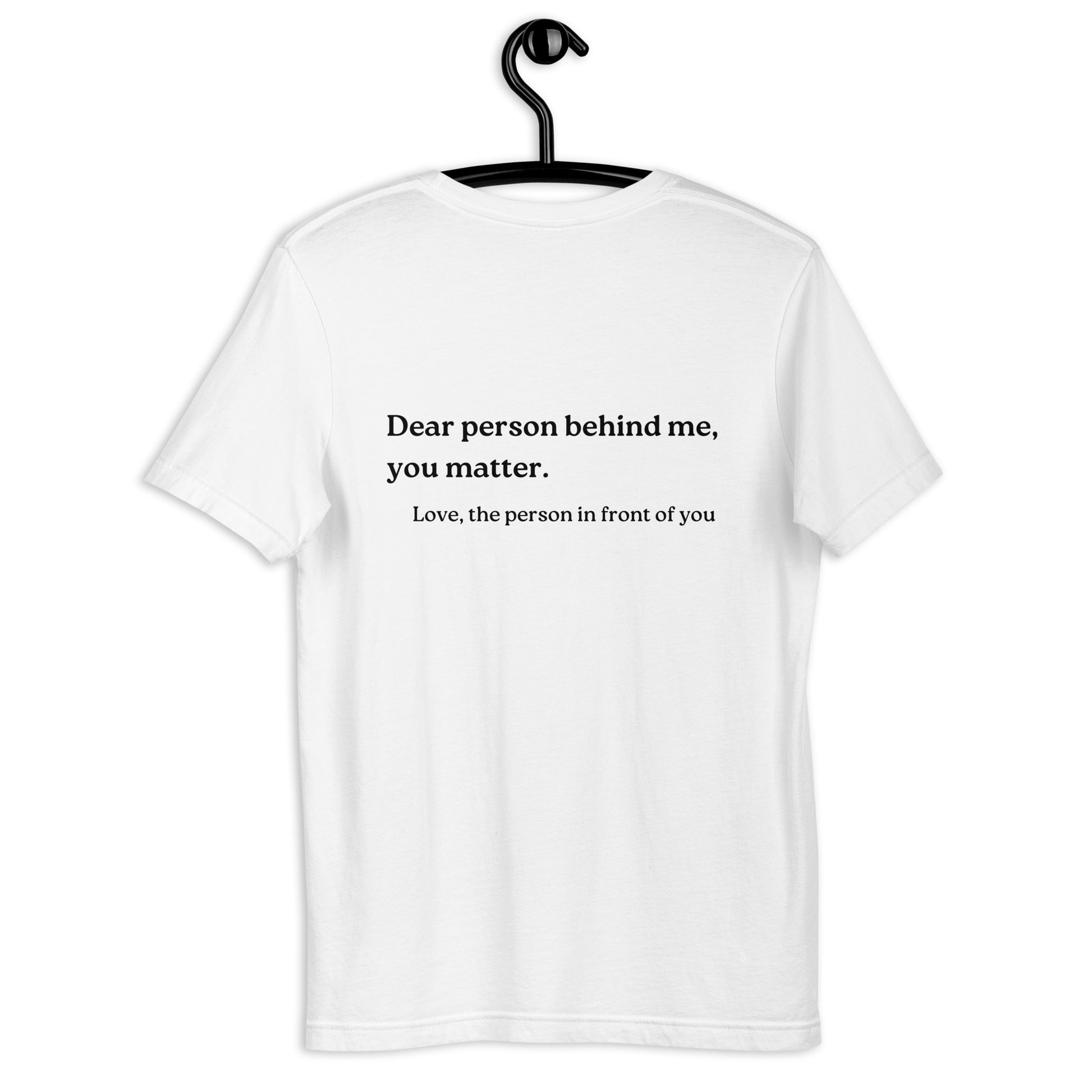 you matter shirt white