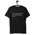 your anxiety is lying to you shirt