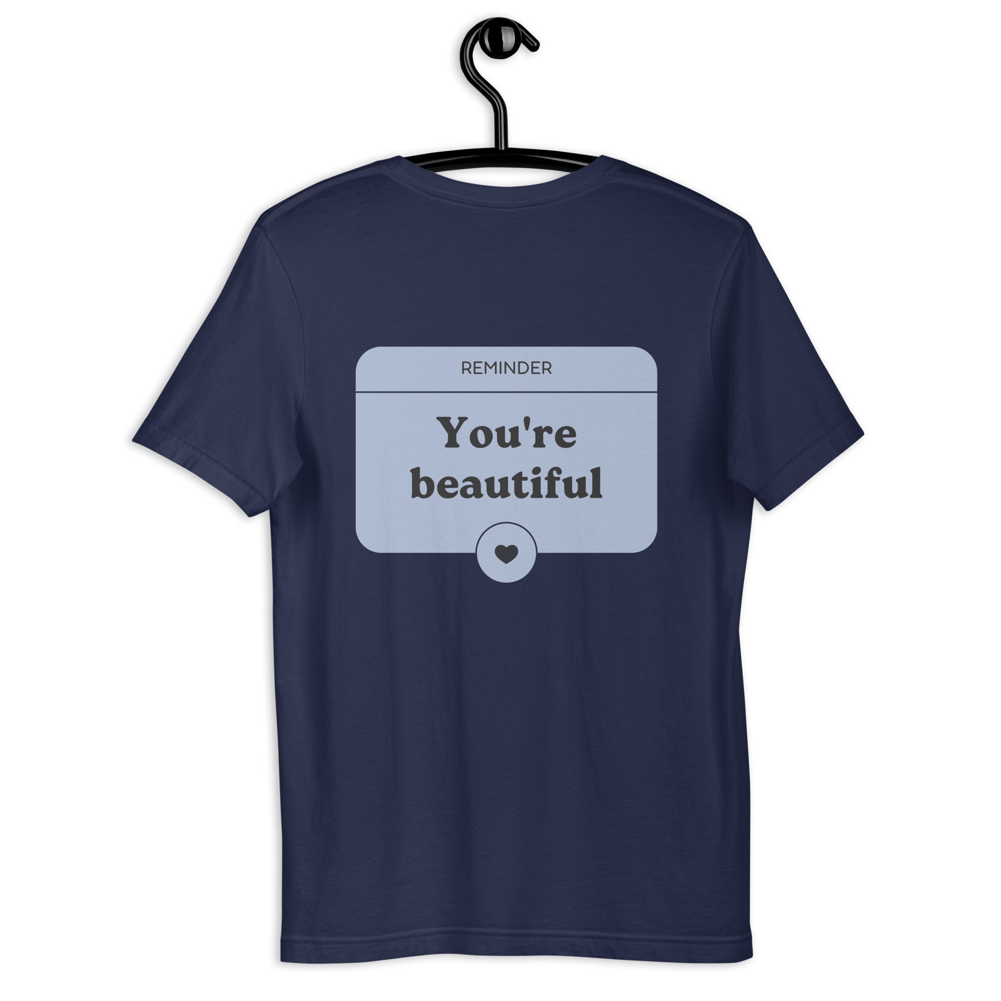 you're beautiful dear person behind me shirt navy